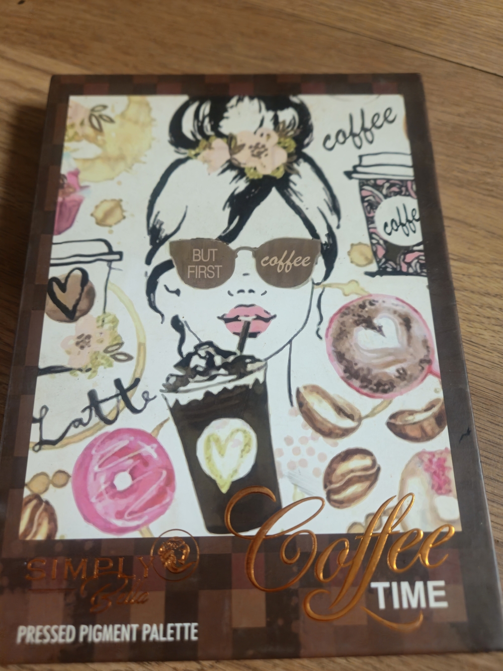 Coffee Time Pressed Pigment Palette